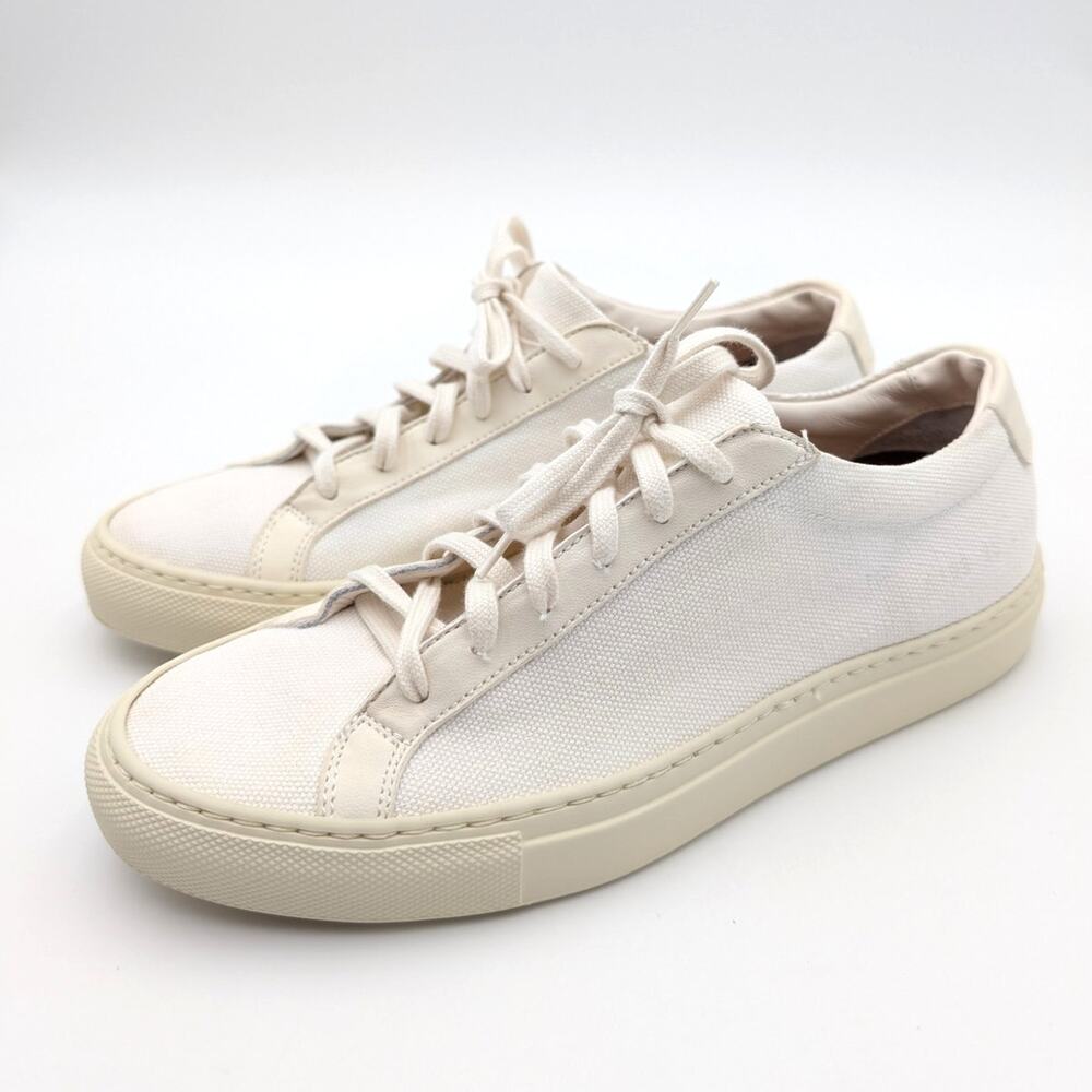 Common Projects Achilles Canvas Low Top Sneaker Shoes Women's Size US8 EU38